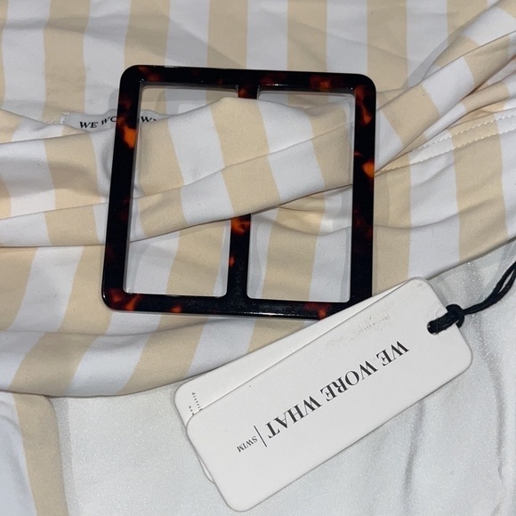 NWOT WeWoreWhat Annie Bikini Bottoms Size Small - Picture 2 of 3